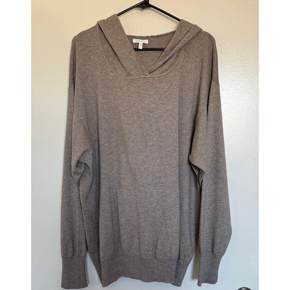 Escada Hoodie Sweater in Tan Size XL - Picture 1 of 5